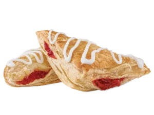 Arby’s Menu 87 Flaky cherry turnover with a golden,