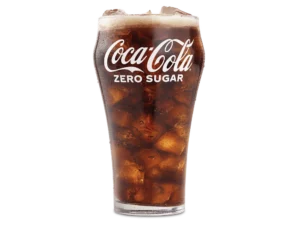 Arby’s Menu 96 Zero Sugar served with ice,