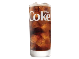 Arby’s Menu 91 Refreshing glass of Diet Coke®