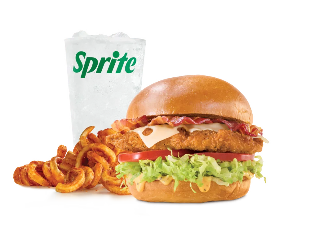 Chicken Bacon Swiss Sandwich Meal 1 Chicken Bacon Swiss Sandwich Meal