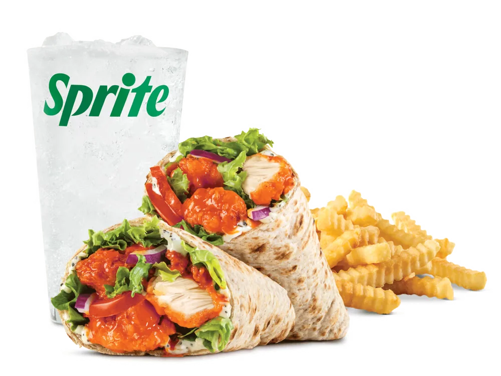 Crispy Buffalo Chicken Wrap Meal
