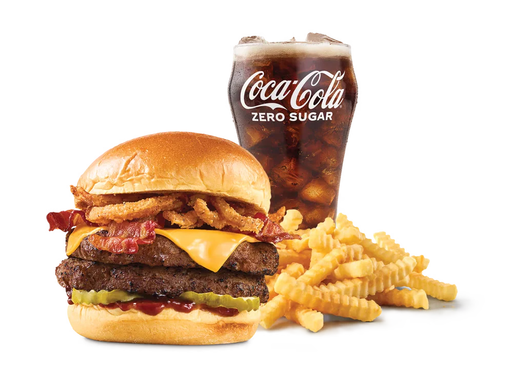 Double BBQ Bacon Burger Meal