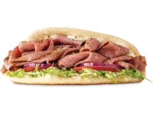 Arby's Secret Menu 7 super roast beef sandwich