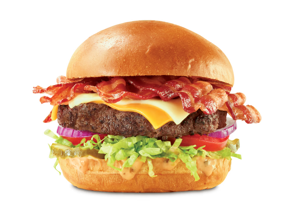 Big Cheesy Bacon Burger