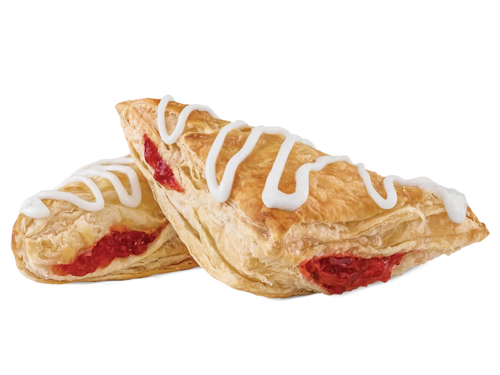 Cherry Turnover 1 Cherry turnover on a white plate
