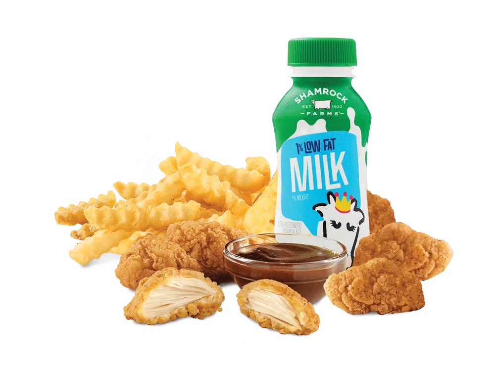 Premium 6-piece chicken nuggets Kids Meal