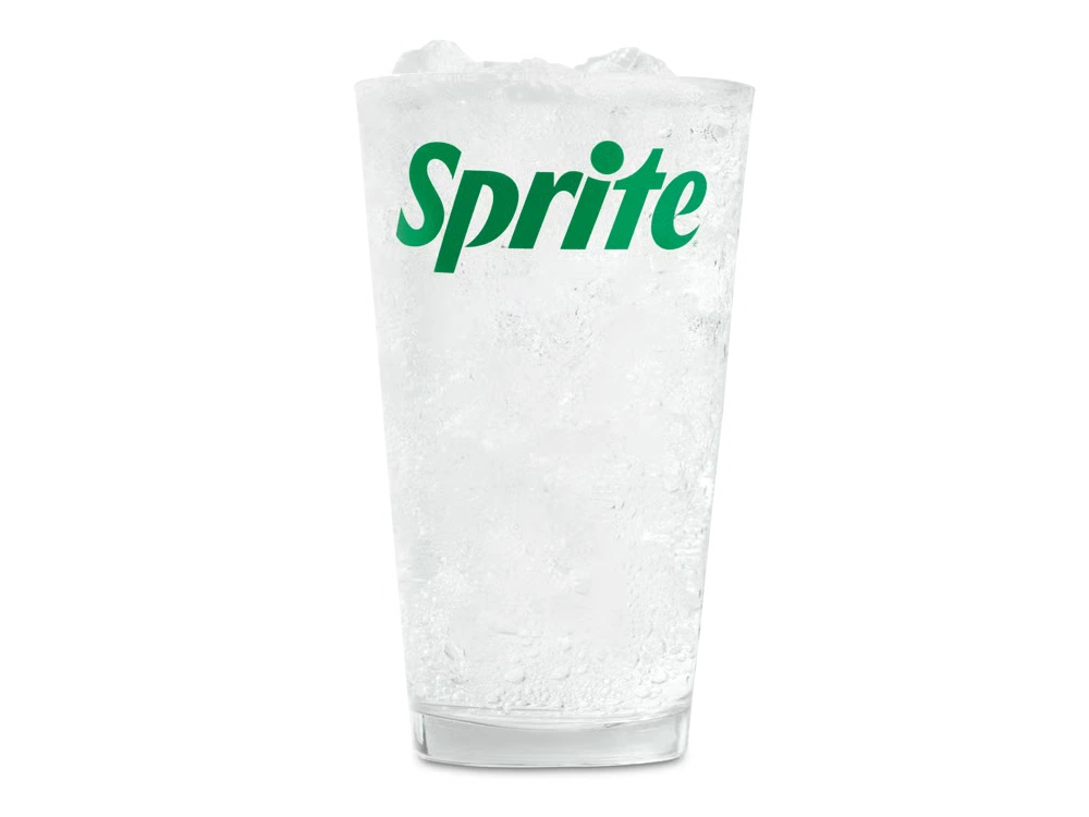 Sprite® 1 Chilled bottle of Sprite® lemon-lime soda with condensation on label